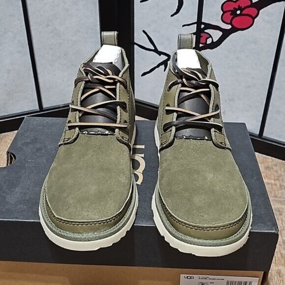 Ugg Neumel Unlined Leather Boots Size 5 New - Picture 4 of 7